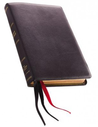Kniha NKJV, Thinline Reference Bible, Large Print, Premium Leather, Black, Sterling Edition, Comfort Print Thomas Nelson