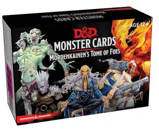 Book Dungeons & Dragons Spellbook Cards: Mordenkainen's Tome of Foes (Monster Cards, D&d Accessory) Wizards Rpg Team