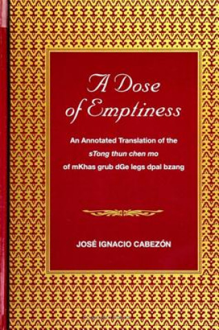 Книга A Dose of Emptiness: An Annotated Translation of the Stong Thun Chen Mo of Mkhas Grub Dge Legs Dpal Bzang Jose Ignacio Cabezon