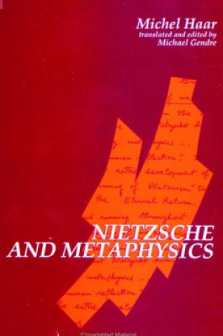 Book Nietzsche and Metaphysics Michel Haar