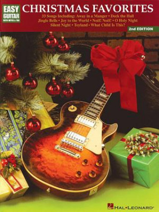 Carte Christmas Favorites: Easy Guitar with Notes & Tab Hal Leonard Corp