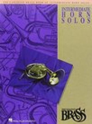 Libro Intermediate Horn Solos Book Only Canadian Brass Hal Leonard Corp