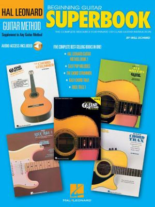 Carte The Hal Leonard Guitar Superbook Book with Online Audio Tracks Hal Leonard Corp