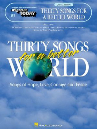 Книга Thirty Songs for a Better World Hal Leonard Corp