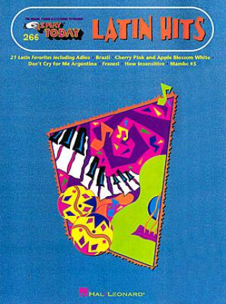 Knjiga Latin Hits: E-Z Play Today Volume 266 Hal Leonard Publishing Corporation
