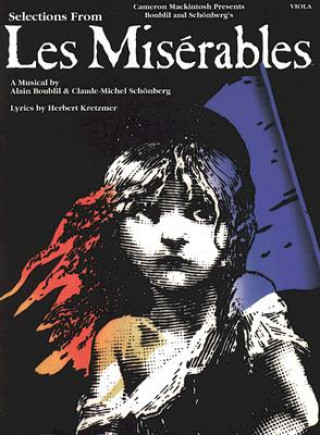 Buch Selections from Les Miserables: Viola Alain Boublil