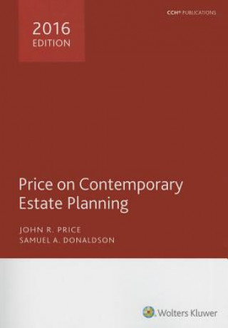 Kniha Price on Contemporary Estate Planning-2016 John R. Price