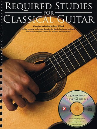 Könyv Required Studies for Classical Guitar [With CD (Audio)] Jerry Willard