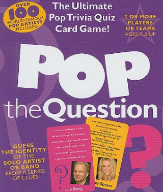 Jogo/brinquedo Pop the Question Music Sales Corporation