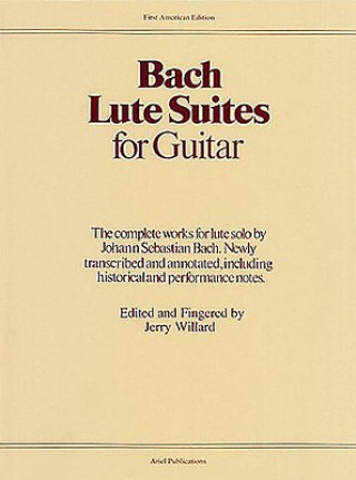 Kniha Lute Suites for Guitar Johann Sebastian Bach