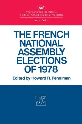 Carte French National Assembly Elections of 1978 Howard R. Penniman