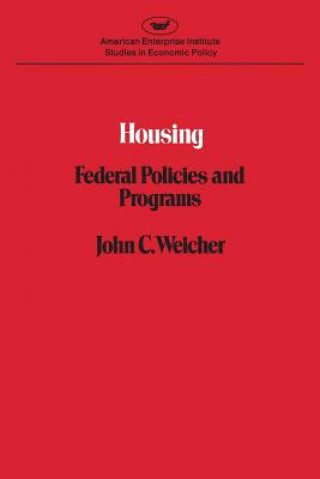 Kniha Housing John C. Weicher