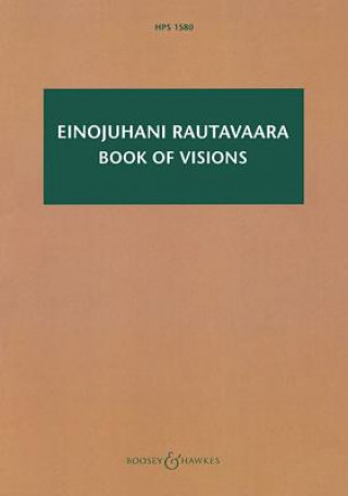 Könyv Book of Visions: Study Score Einojuhani Rautavaara