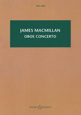 Könyv Oboe Concerto James Macmillan