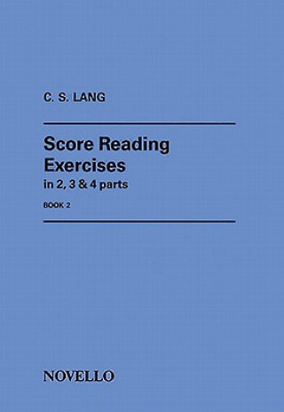 Tiskovina Score Reading Exercises Book 2 C. S. Lang