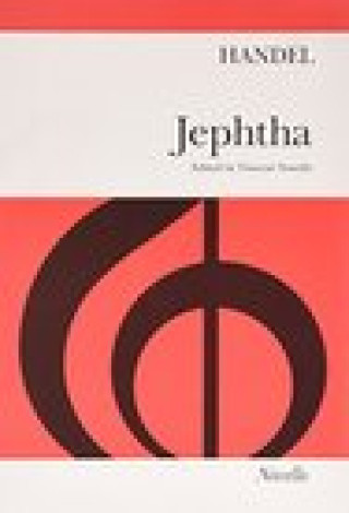Knjiga Jephtha George Frideric Handel