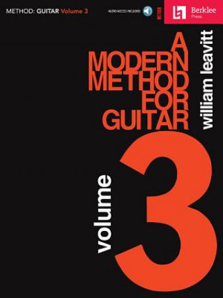 Kniha A Modern Method for Guitar - Volume 3 William Leavitt