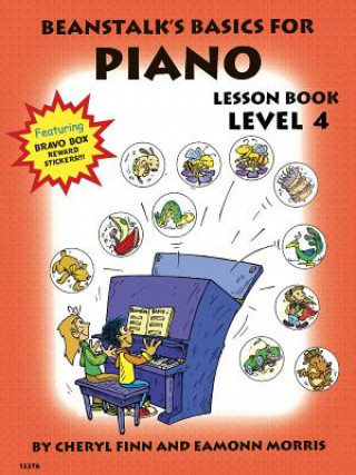 Carte Beanstalk's Basics for Piano: Lesson Book Book 4 Cheryl Finn