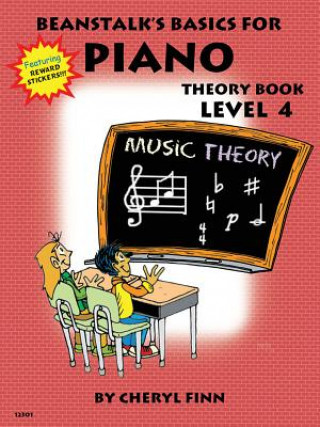 Książka Beanstalk's Basics for Piano: Theory Book Book 4 Cheryl Finn