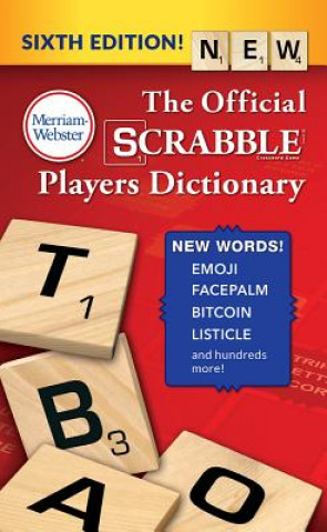 Könyv The Official Scrabble Players Dictionary Merriam-Webster