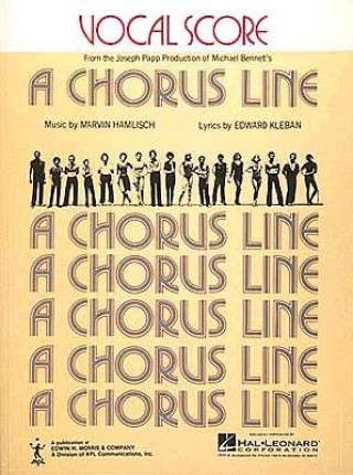 Carte A Chorus Line Marvin Hamlisch