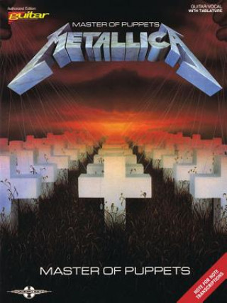 Könyv Metallica - Master of Puppets Metallica