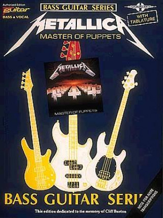 Carte Metallica - Master of Puppets* Metallica
