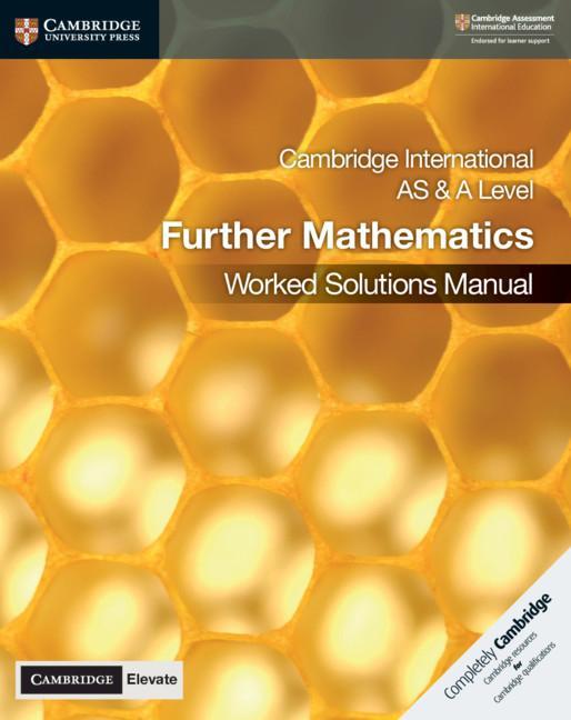 Könyv Cambridge International AS & A Level Further Mathematics Worked Solutions Manual with Cambridge Elevate Edition Lee Mckelvey