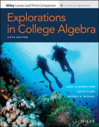 Kniha Explorations in College Algebra Linda Almgren Kime