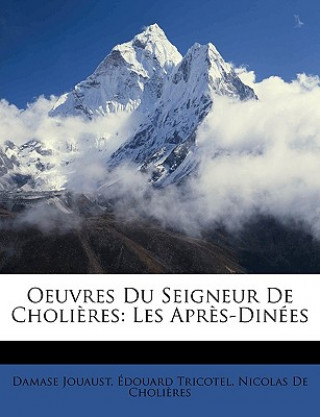 Book Oeuvres Du Seigneur De Choli?res: Les Apr?s-Dinées Damase Jouaust