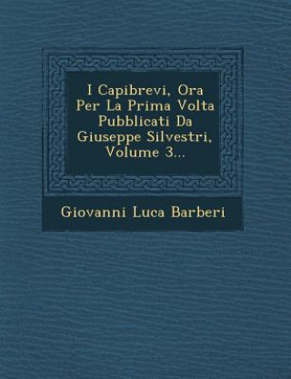 Knjiga I Capibrevi, Ora Per La Prima Volta Pubblicati Da Giuseppe Silvestri, Volume 3... Giovanni Luca Barberi