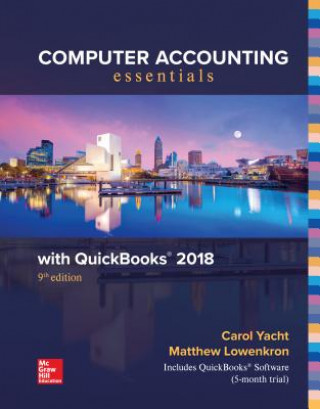 Kniha MP Computer Accounting Essentials Using QuickBooks 2018 Carol Yacht