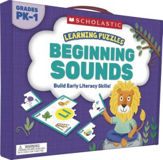 Knjiga Learning Puzzles: Beginning Sounds Scholastic