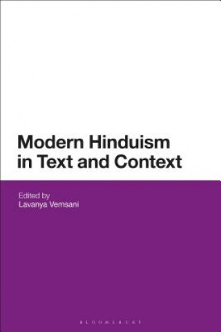 Carte Modern Hinduism in Text and Context Lavanya Vemsani