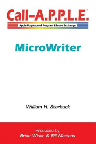 Knjiga MicroWriter William Starbuck