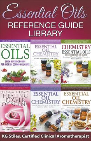 Livro Essential Oils Reference Guide Library Kg Stiles