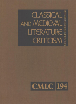 Buch Classical and Medieval Literature Criticism Gale Research Inc
