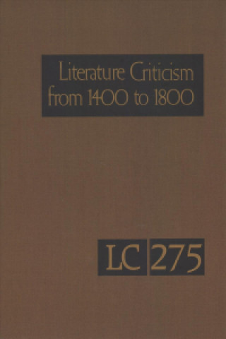 Kniha Literature Criticism from 1400 to 1800 Gale Research Inc