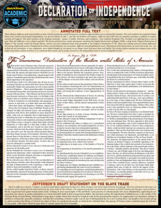 Carte Declaration of Independence: A Quickstudy Laminated Reference Guide David Head