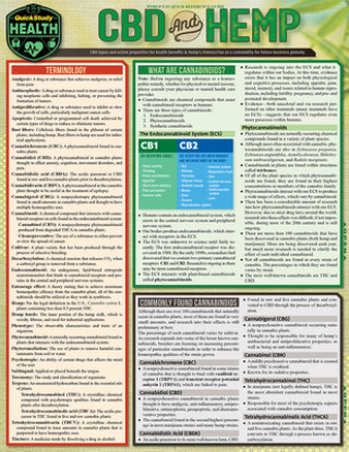 Knjiga CBD & Hemp: A Quickstudy Laminated Reference Joel Hathaway
