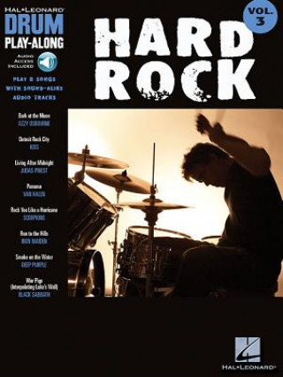 Carte Hard Rock: Drum Play-Along Volume 3 [With CD] Hal Leonard Corp