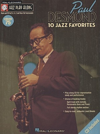 Könyv Paul Desmond: 10 Jazz Favorites [With CD] Paul Desmond