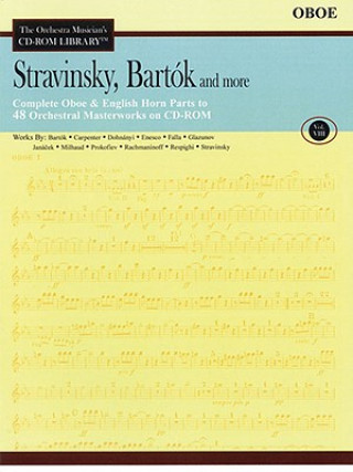 Książka Stravinsky, Bartok and More [With CDROM] Igor Stravinsky