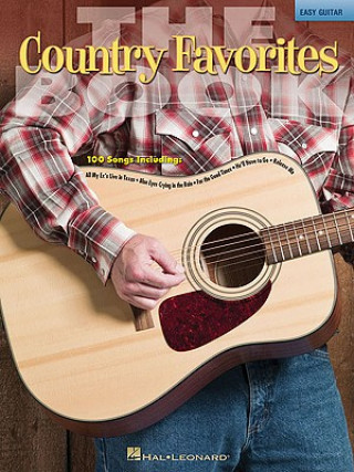 Knjiga The Country Favorites Book Hal Leonard Corp