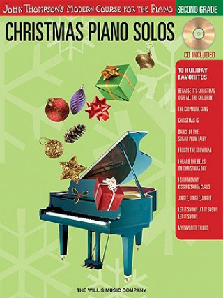 Kniha Christmas Piano Solos, Second Grade [With CD] Hal Leonard Corp