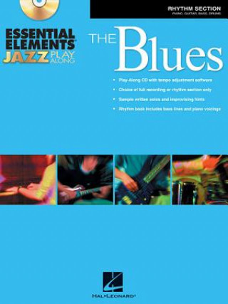 Книга Essential Elements Jazz Play-Along - The Blues: Rhythm Section Hal Leonard Corp