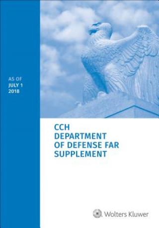 Kniha Department of Defense Far Supplement (Dfars): As of July 1, 2018 Wolters Kluwer Staff