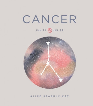 Kniha Zodiac Signs: Cancer Alice Sparkly Kat