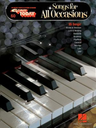 Libro Songs for All Occasions Hal Leonard Corp