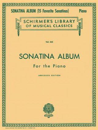 Book Sonatina Album: Schirmer Library of Classics Volume 265 Piano Solo Hal Leonard Corp